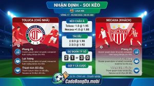 Nhận định soi kèo Toluca vs Necaxa 08h 05 ngày 03/08/2026 – Liga MX