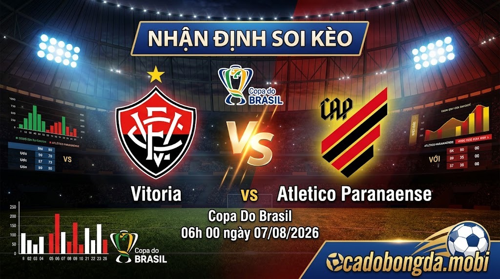 Nhận định soi kèo Vitoria vs Atletico Paranaense 06h 00 ngày 07/08/2026 – Copa Do Brasil