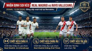 Nhận định soi kèo Real Madrid vs Rayo Vallecano 02h00 ngày 13/09/2026: Đẳng cấp vượt trội tại Bernabéu