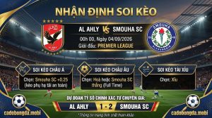 Nhận định soi kèo Al Ahly vs Smouha SC 00h 00 ngày 04/09/2026 – Premier League