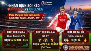 Nhận định soi kèo Arsenal vs Chelsea (22h30 ngày 06/09/2026): Pháo thủ phô diễn sức mạnh, định đoạt derby London
