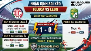 Nhận định soi kèo Toluca vs Leon 08h 00 ngày 03/09/2026 – Leagues Cup